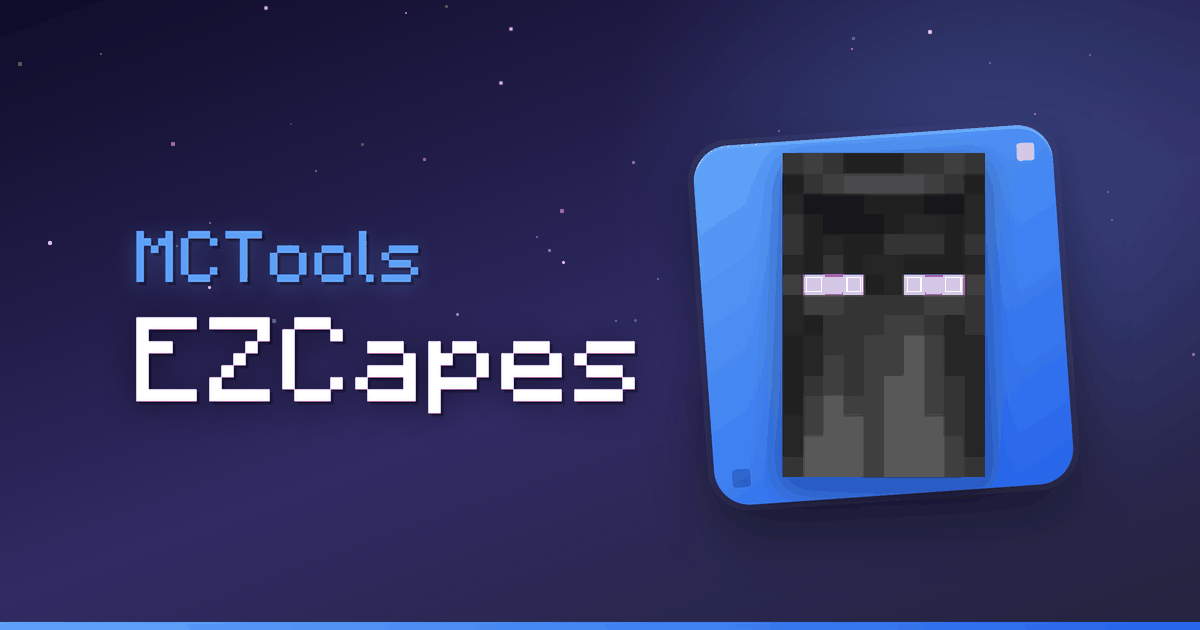 EZCAPES - Custom Cape Manager for Minecraft Bedrock